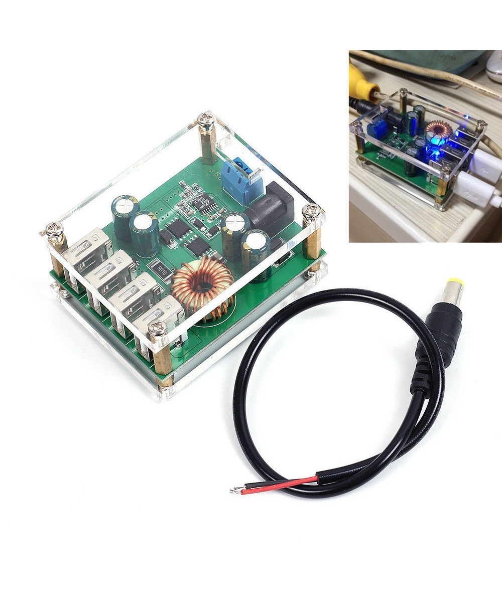 Step down USB  4 puertos, 5A