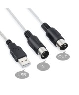 adaptador  Midi a USB