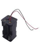 Contenedor de dos bateria AAA