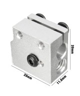 Cabezal de calentamiento para extrusor impresora 3D