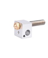 Bloque de aluminio para extrusor impresora 3D 16x16x12