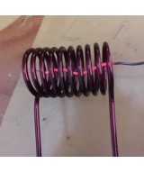 Calentamiento por  induccion electromagnetica tesla Jacobs Ladde 5v-12v