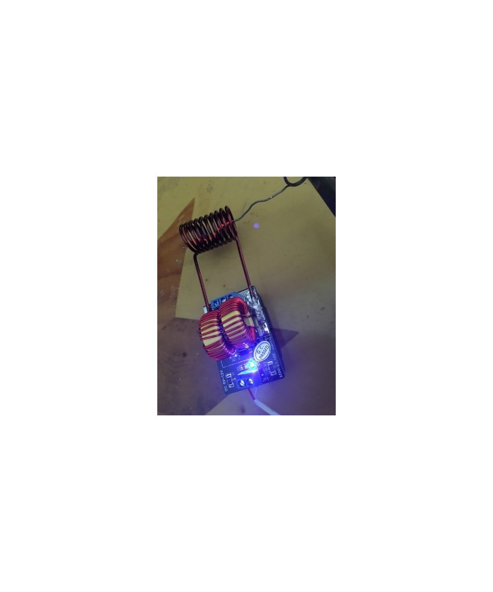 Calentamiento por  induccion electromagnetica tesla Jacobs Ladde 5v-12v