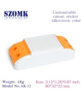 Caja plastica 140*100*28mm