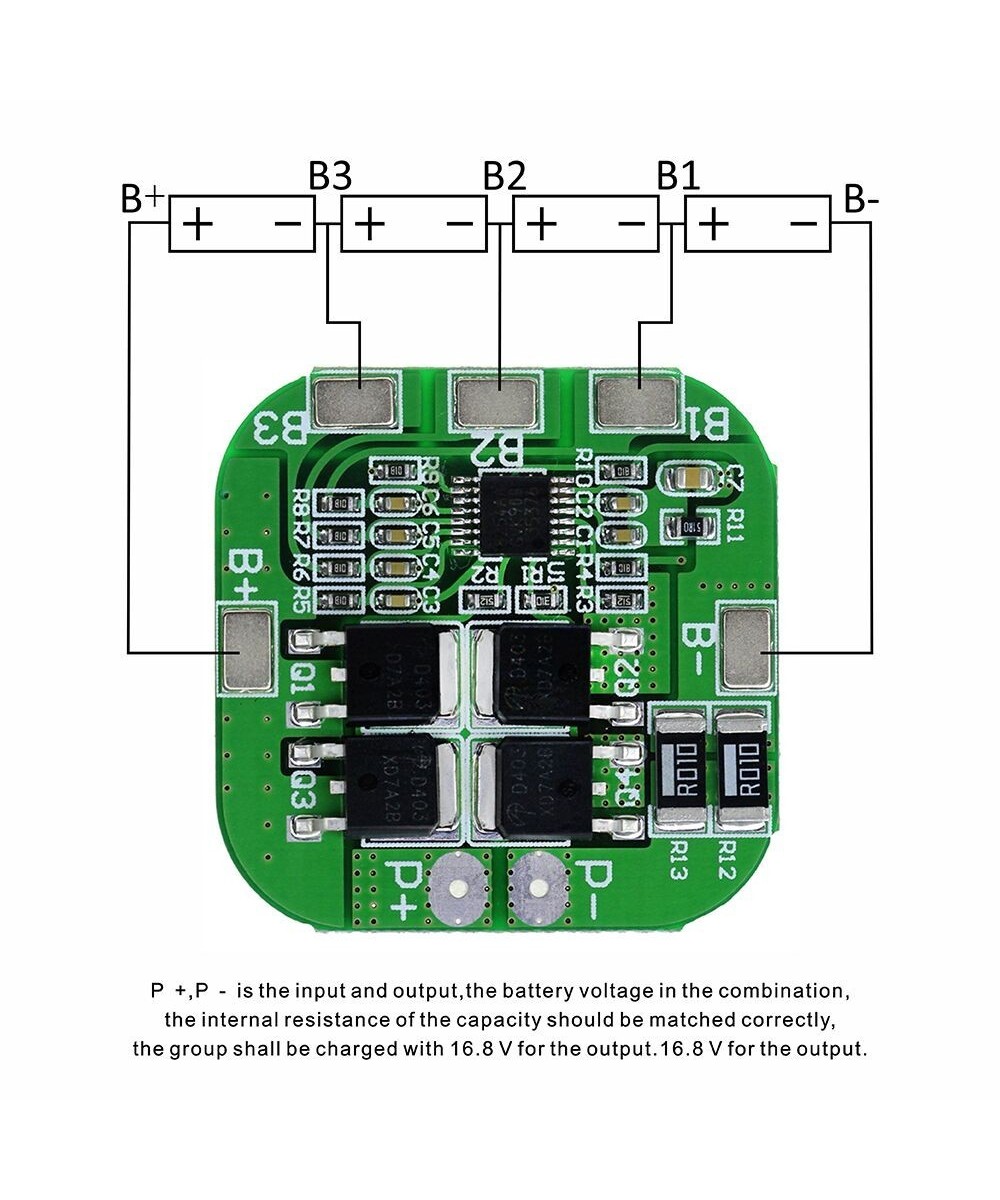 Cargador de bateria de litio 3S