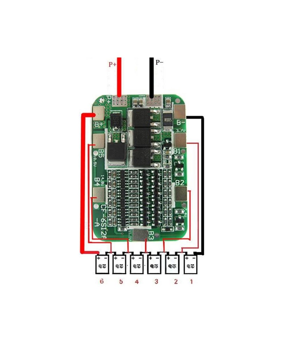 Cargador de bateria de litio 3S