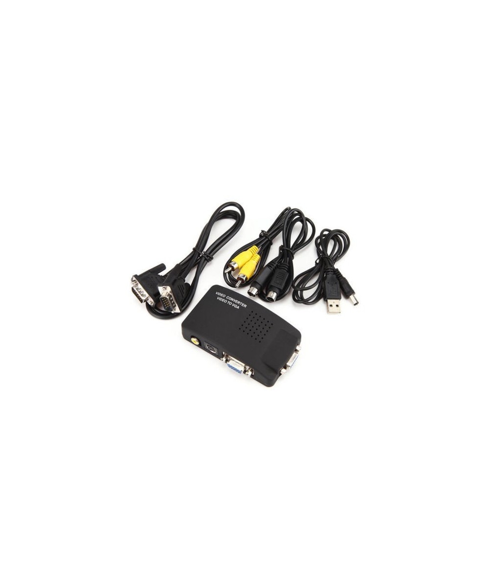 Convertidor de RCA, S-Video a VGA