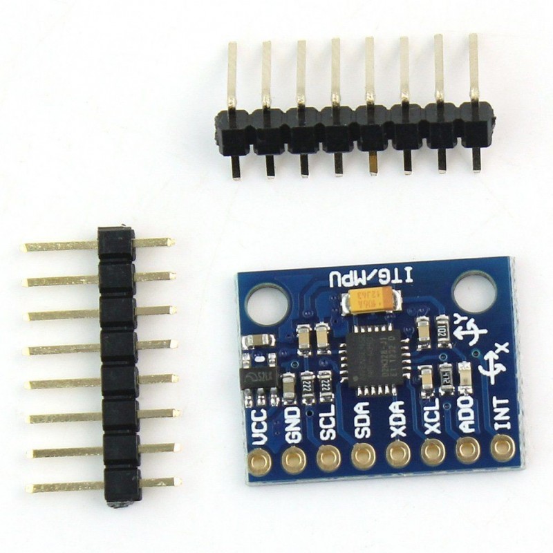 Raspberry Pi pemenol MPU  genuino I2 C para Arduino  6050 Módulo de 3 ejes giroscopio acelerómetro de 3 ejes Acelerómetro Sensor de inclinación 3 