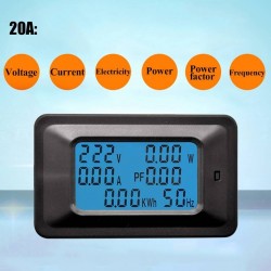 Monitor de energia AC 110V/220V monofasico