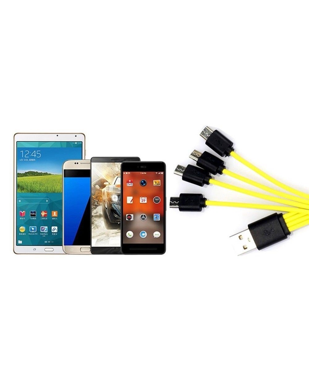 Cable USB micro USB 4 en 1