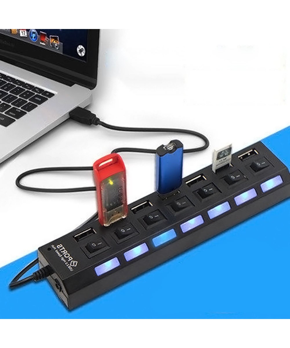 USB 3.0 hub 7 puertos