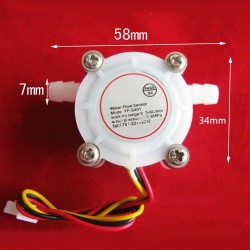 Sensor de flujo YF-S401, 0.3-6L/min