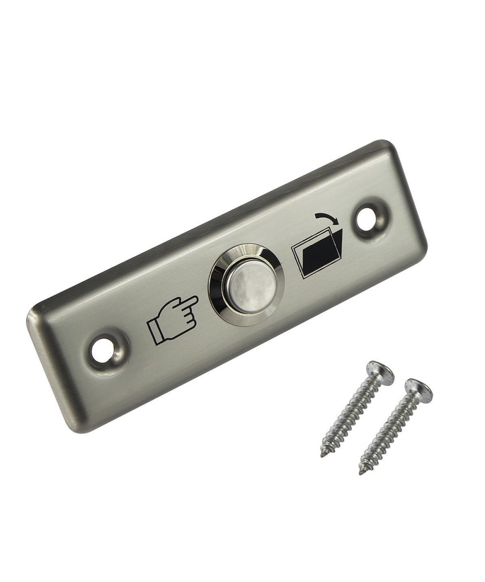 Interruptor push button control de acceso