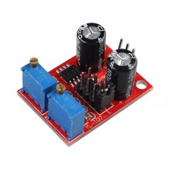 Generador de pulsos 555 rectangular/cuadrada