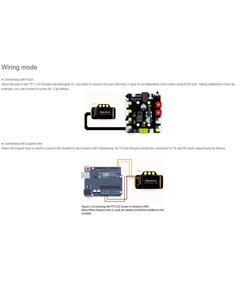 Pantalla TFT LCD screen